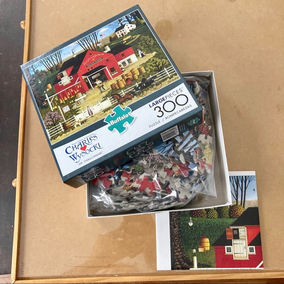 Like new! Buffalo Games Charles Wysocki Mr. Swallowbark 300 Large Piece Puzzle - Picture 8 of 9